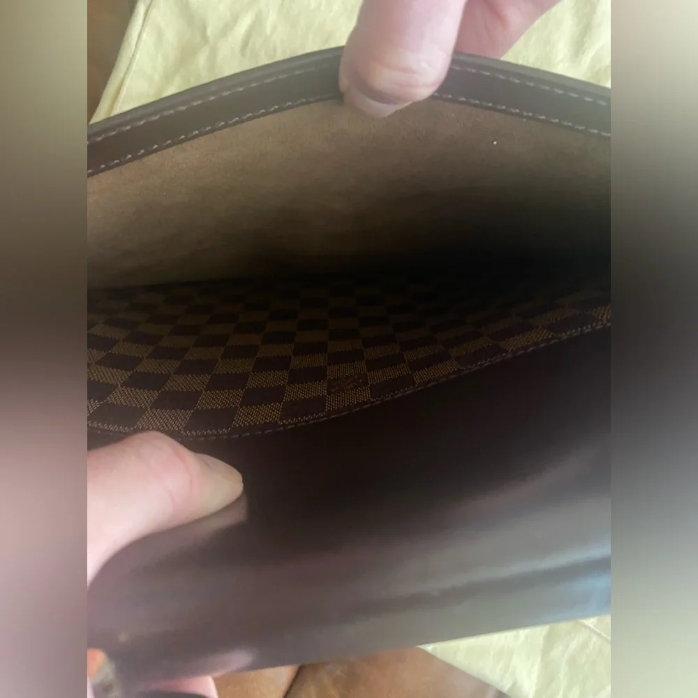 LV Damier Ebene Altona PM Briefcase